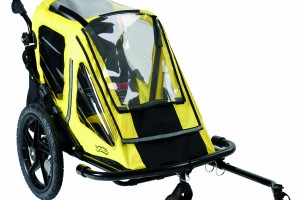 Rimorchio per la Bici per Cani e Bambini